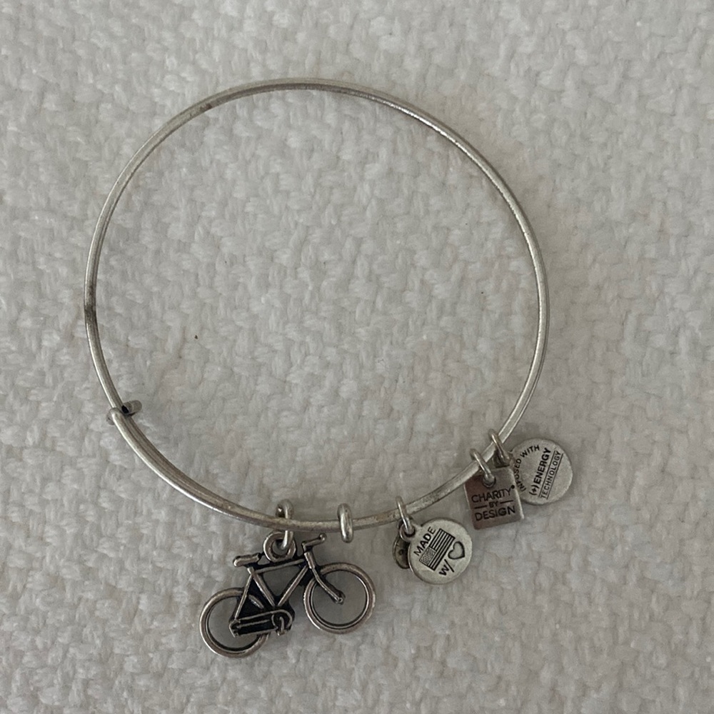 Alex and Ani Bicycle Bracelet